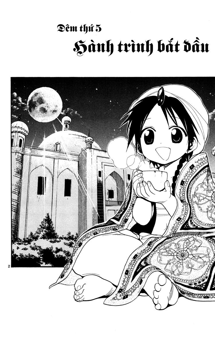 Magi: Bậc Thầy Pháp Thuật Chapter 5 - Trang 3