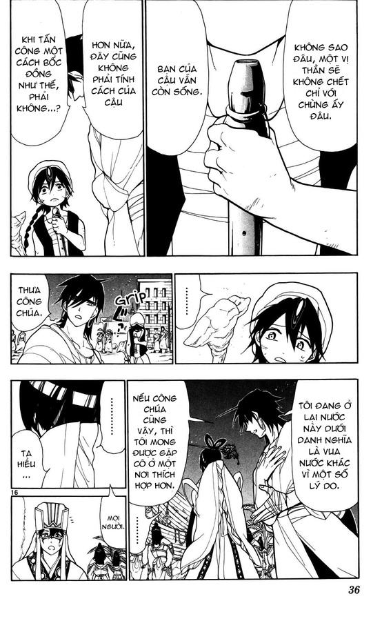 Magi: Bậc Thầy Pháp Thuật Chapter 50 - Trang 14