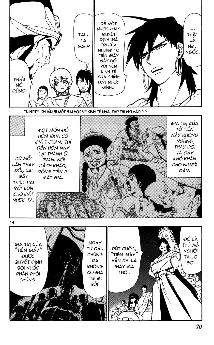 Magi: Bậc Thầy Pháp Thuật Chapter 52 - Trang 12