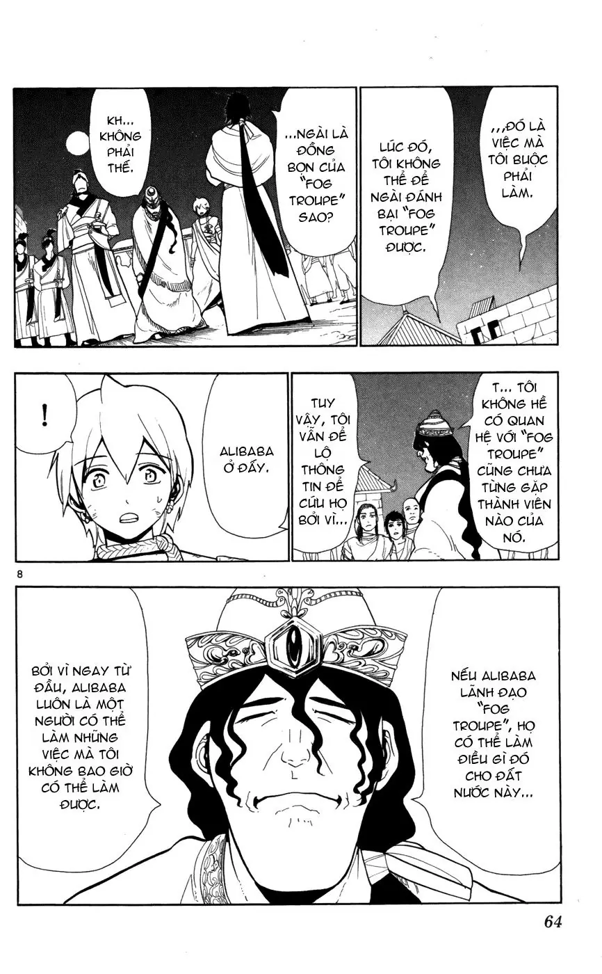 Magi: Bậc Thầy Pháp Thuật Chapter 52 - Trang 6