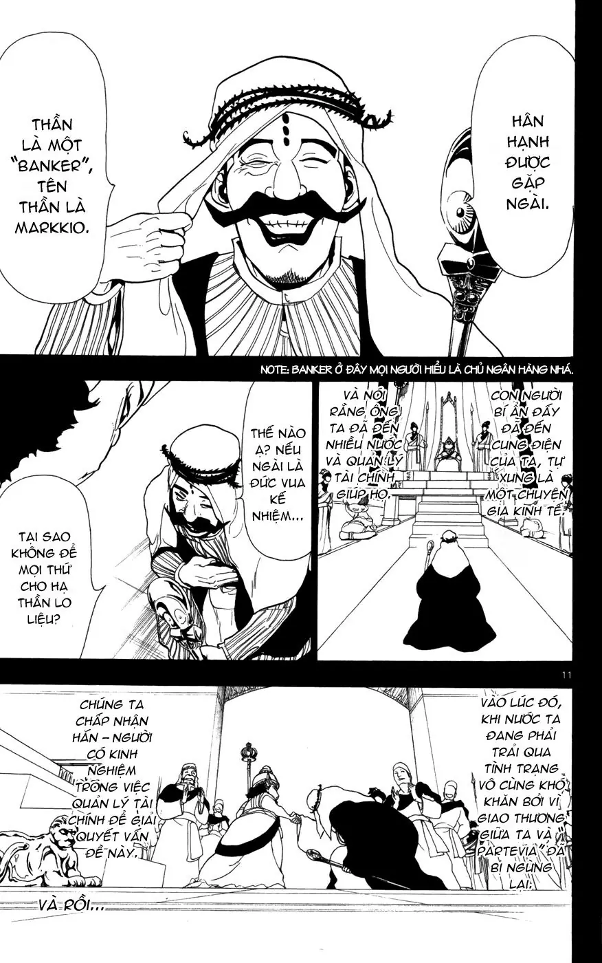Magi: Bậc Thầy Pháp Thuật Chapter 52 - Trang 9