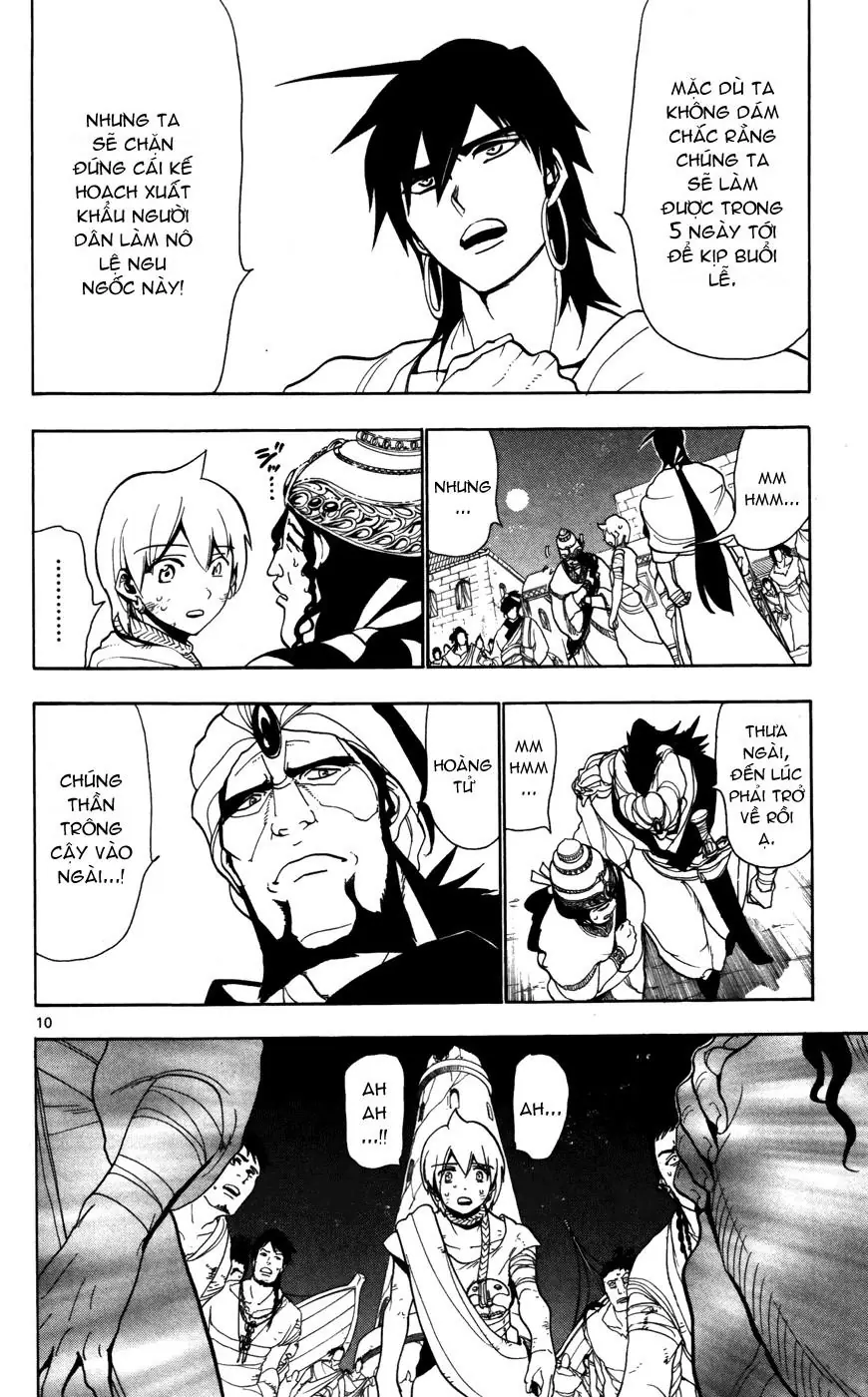 Magi: Bậc Thầy Pháp Thuật Chapter 53 - Trang 10