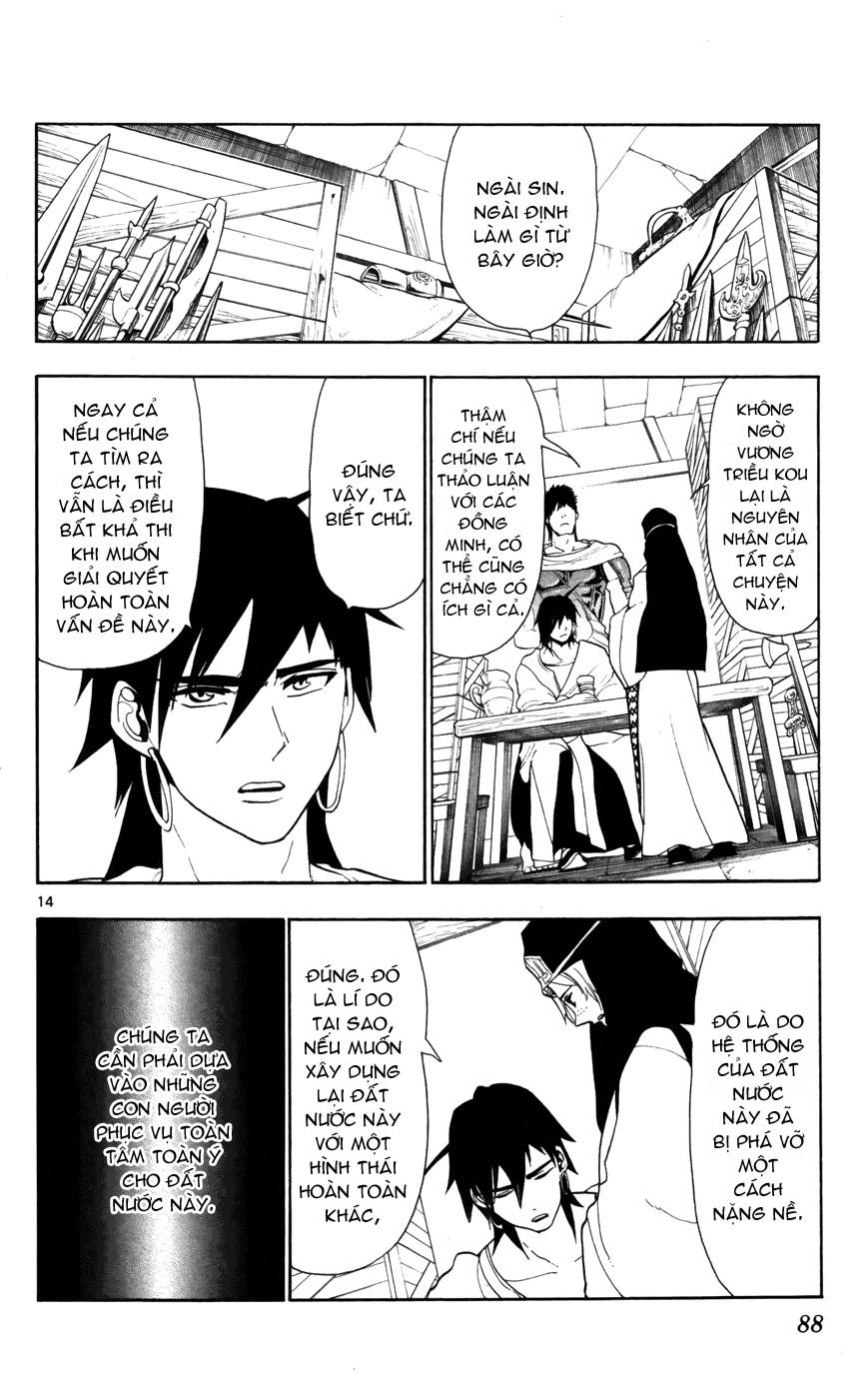 Magi: Bậc Thầy Pháp Thuật Chapter 53 - Trang 13