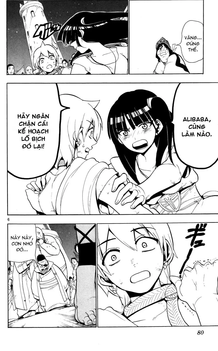 Magi: Bậc Thầy Pháp Thuật Chapter 53 - Trang 6