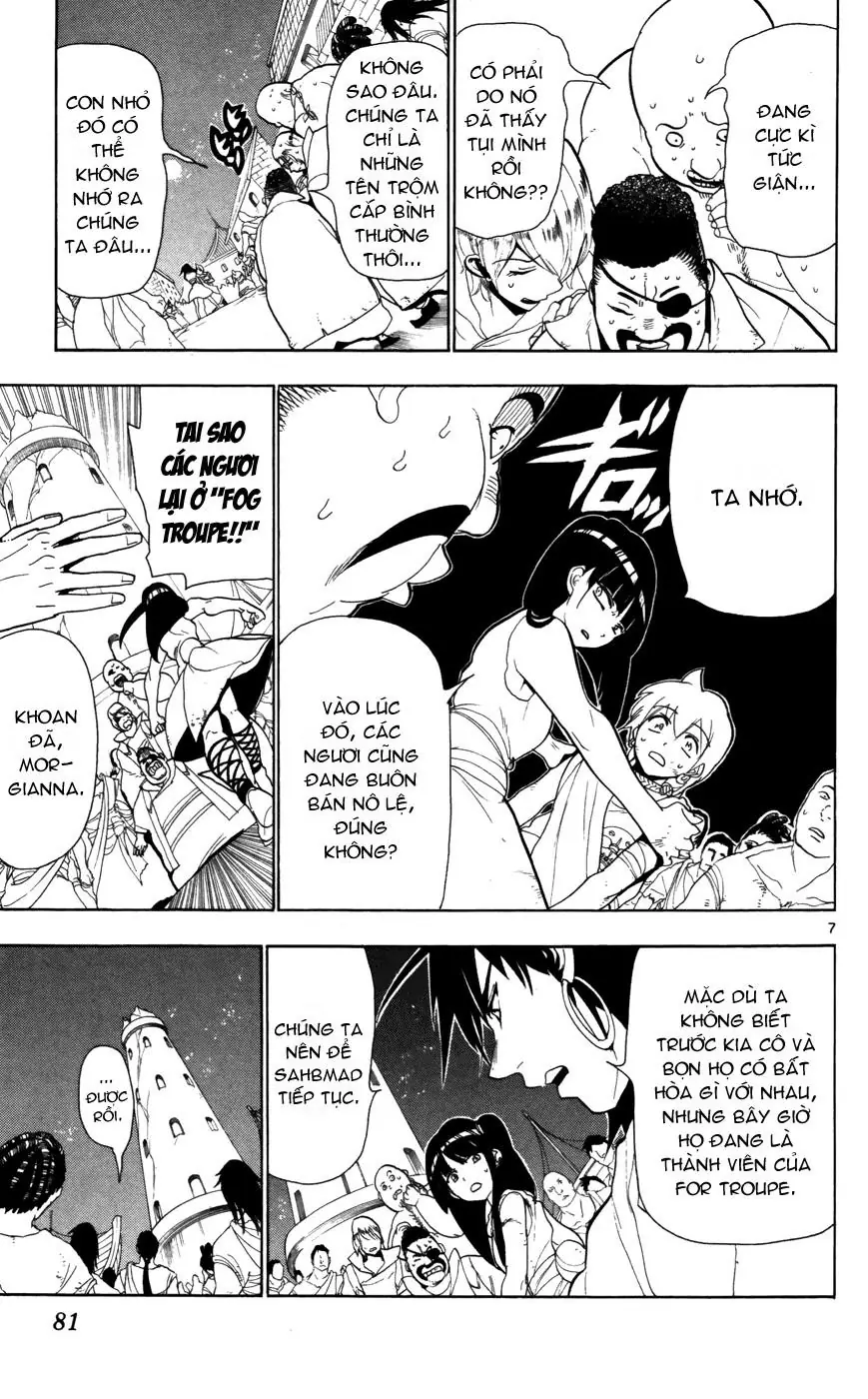 Magi: Bậc Thầy Pháp Thuật Chapter 53 - Trang 7