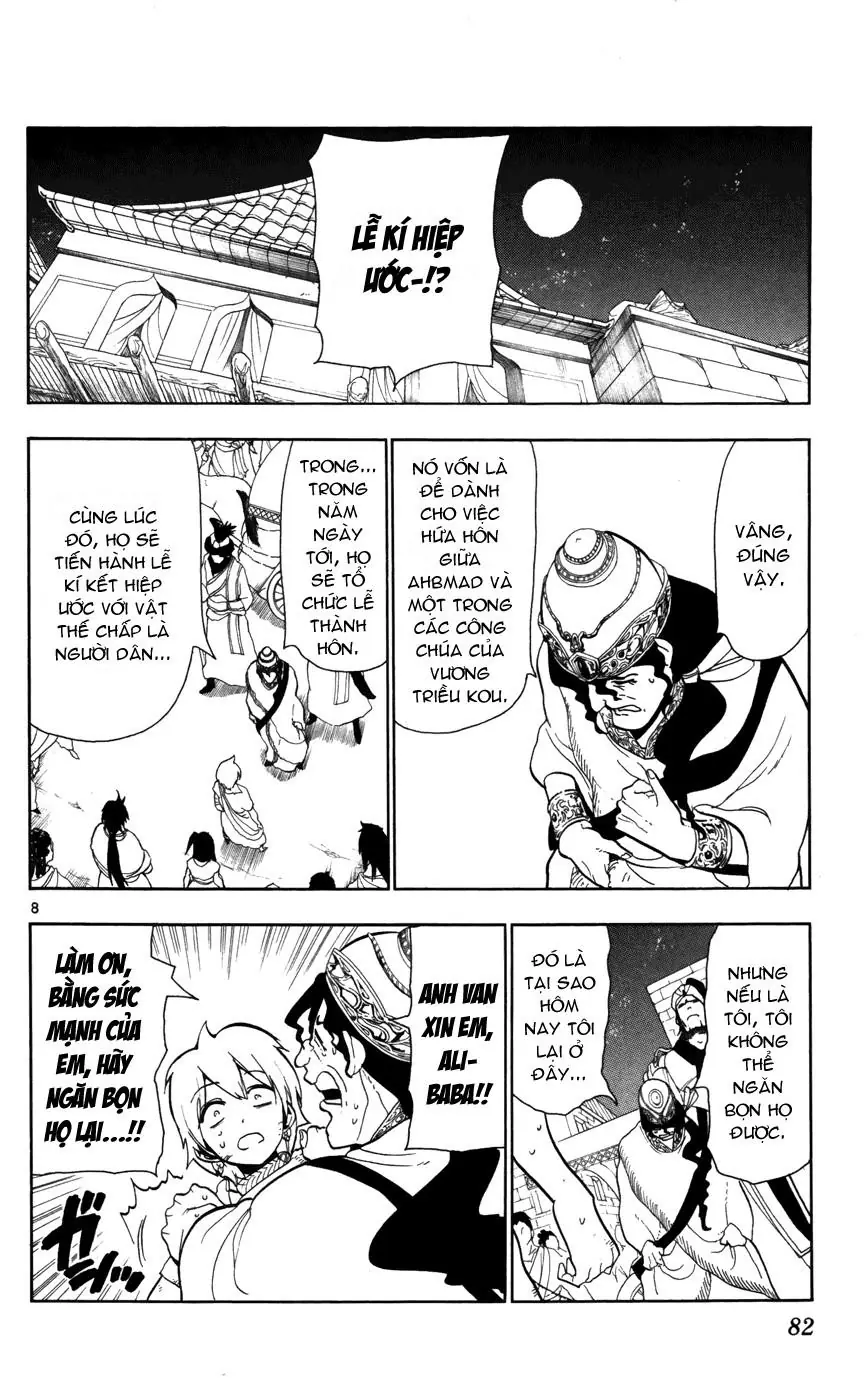 Magi: Bậc Thầy Pháp Thuật Chapter 53 - Trang 8