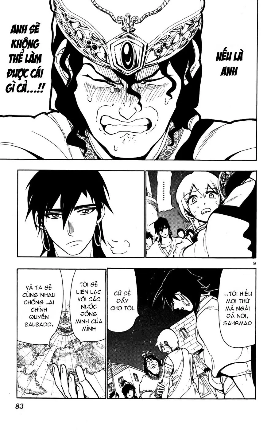 Magi: Bậc Thầy Pháp Thuật Chapter 53 - Trang 9