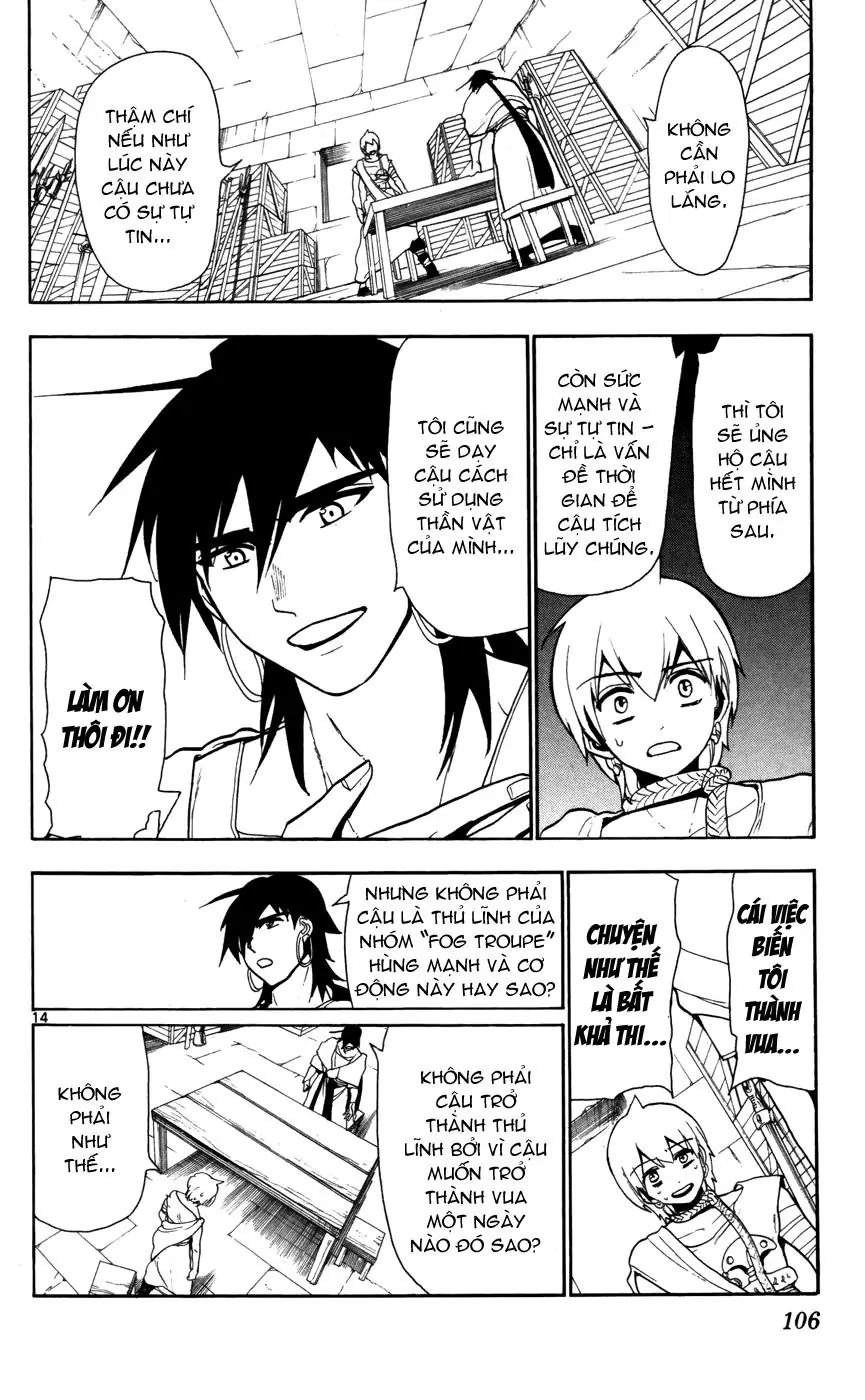 Magi: Bậc Thầy Pháp Thuật Chapter 54 - Trang 12