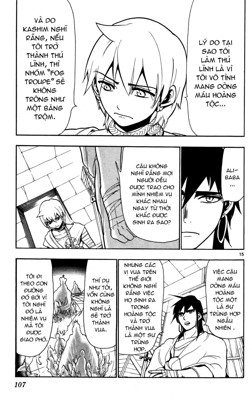 Magi: Bậc Thầy Pháp Thuật Chapter 54 - Trang 13