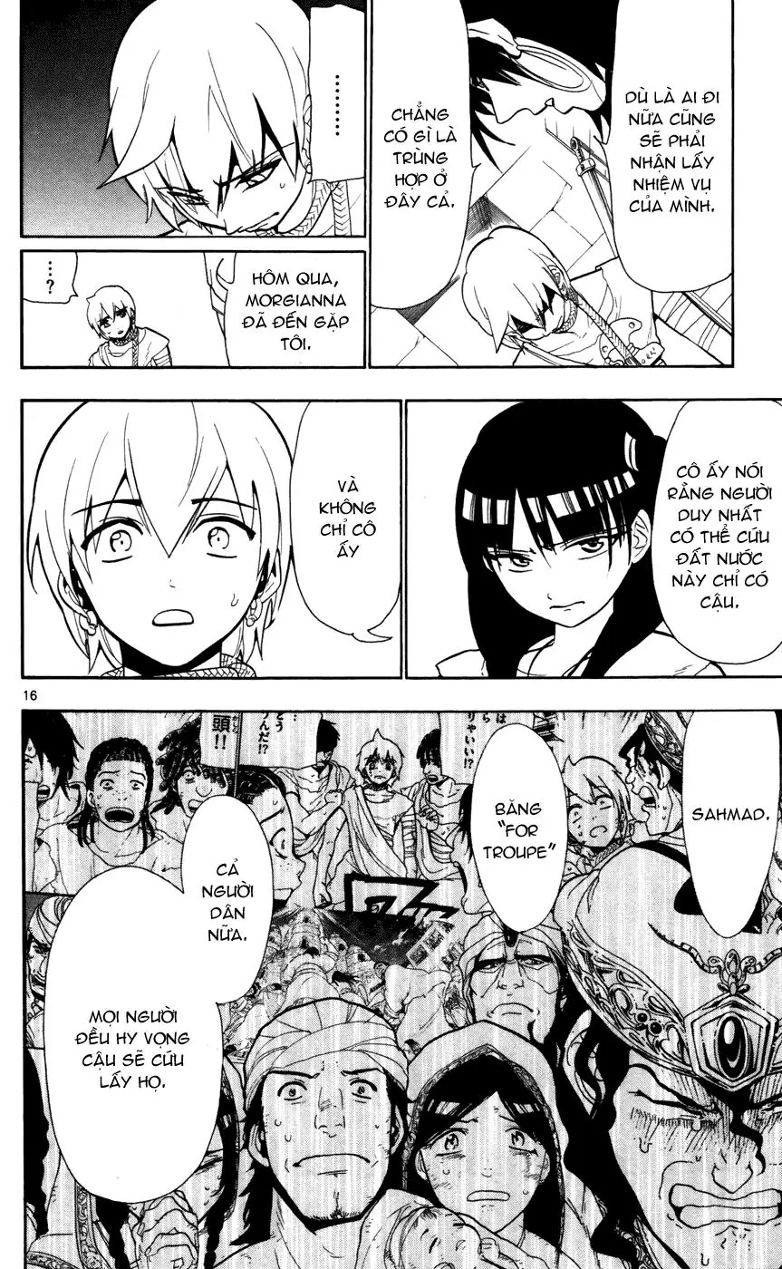 Magi: Bậc Thầy Pháp Thuật Chapter 54 - Trang 14