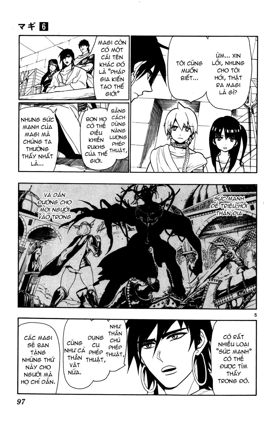 Magi: Bậc Thầy Pháp Thuật Chapter 54 - Trang 3