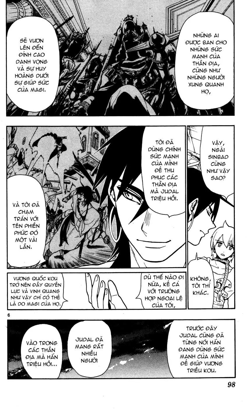 Magi: Bậc Thầy Pháp Thuật Chapter 54 - Trang 4