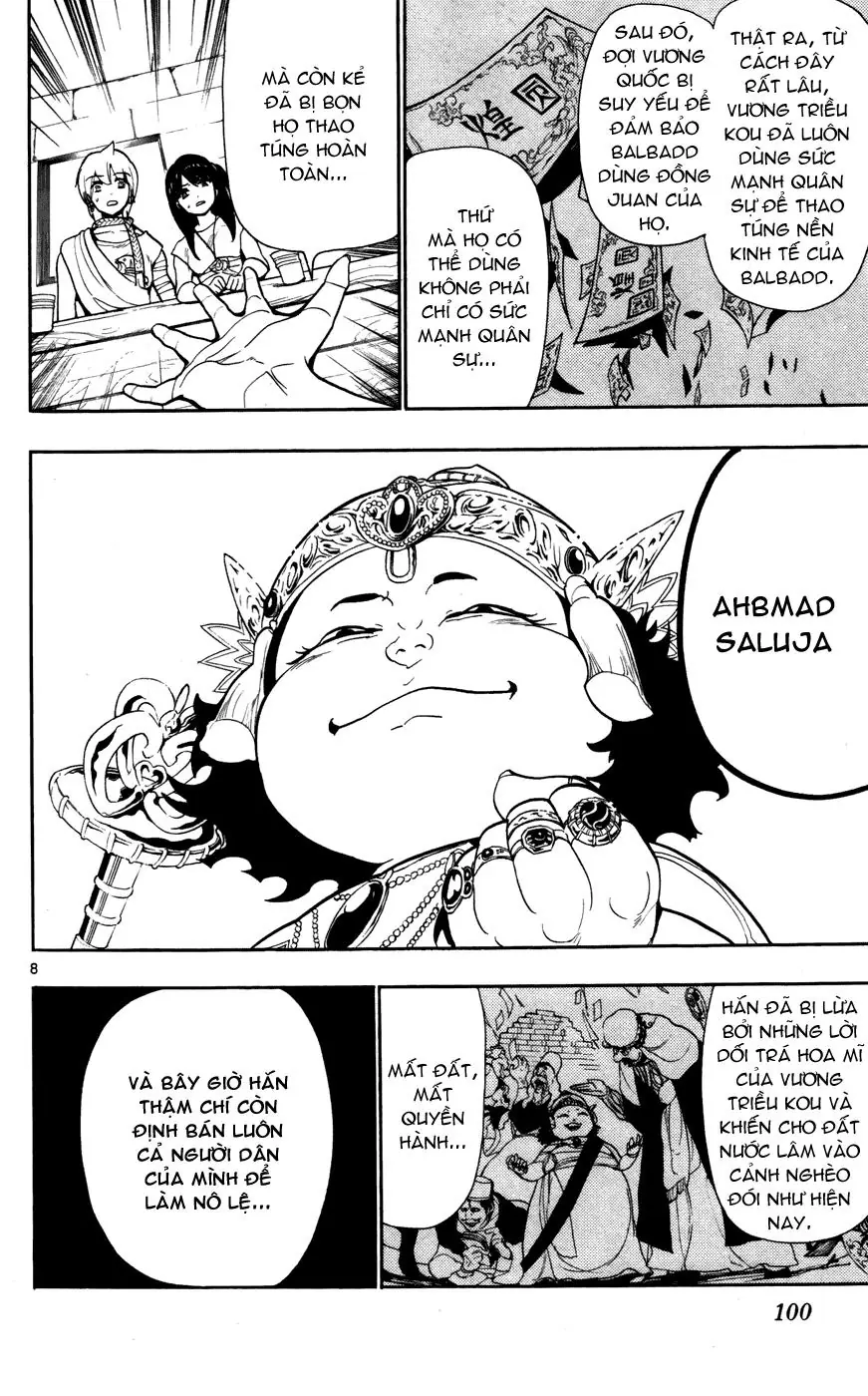 Magi: Bậc Thầy Pháp Thuật Chapter 54 - Trang 6