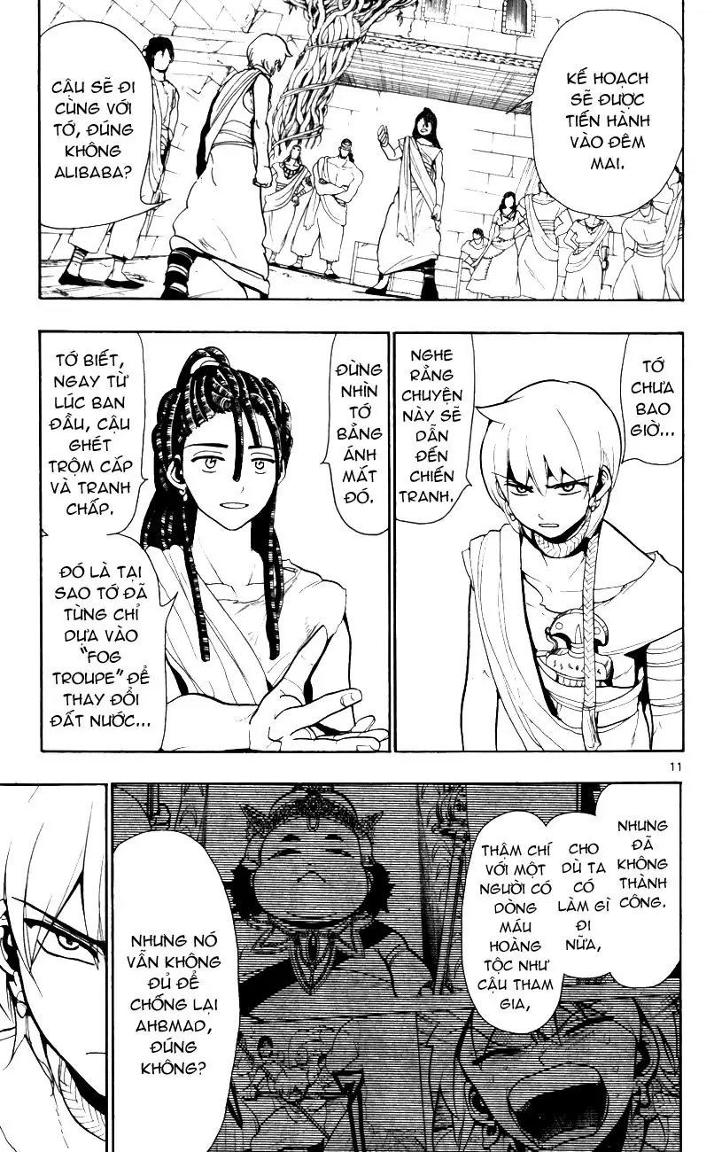 Magi: Bậc Thầy Pháp Thuật Chapter 55 - Trang 9