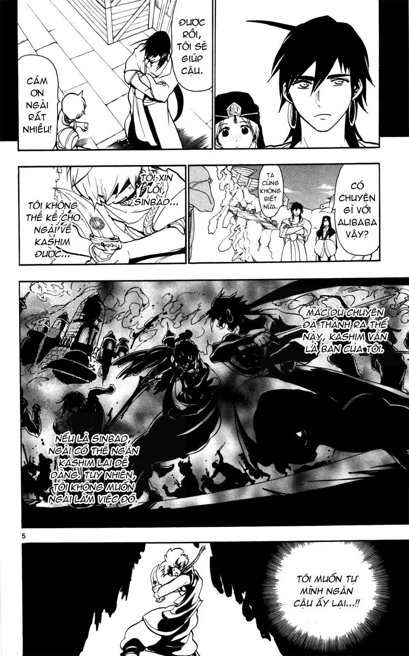 Magi: Bậc Thầy Pháp Thuật Chapter 56 - Trang 7