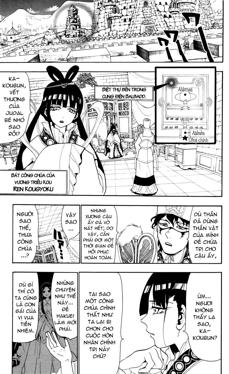Magi: Bậc Thầy Pháp Thuật Chapter 57 - Trang 6