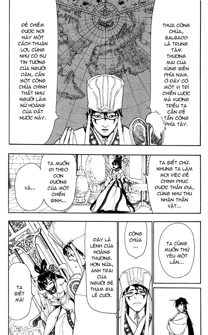 Magi: Bậc Thầy Pháp Thuật Chapter 57 - Trang 7