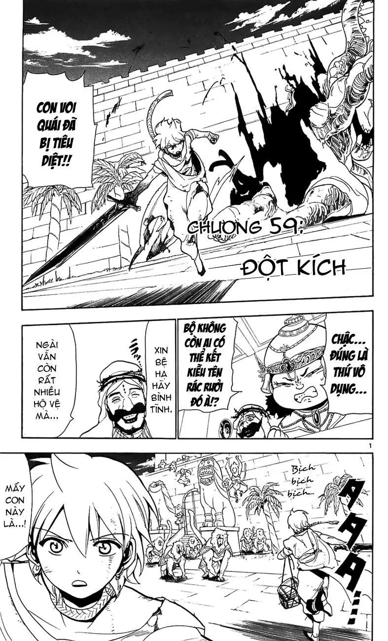 Magi: Bậc Thầy Pháp Thuật Chapter 59 - Trang 9