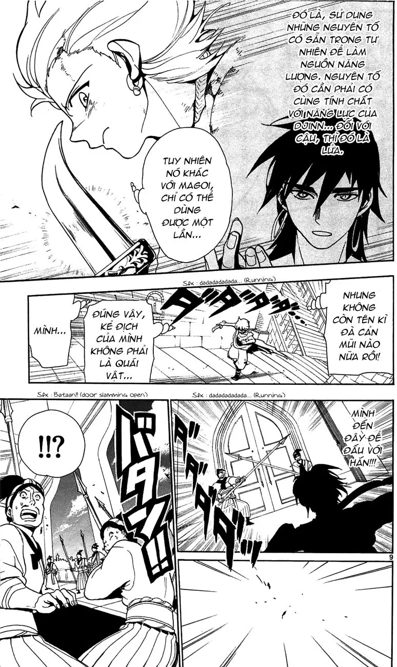 Magi: Bậc Thầy Pháp Thuật Chapter 60 - Trang 11