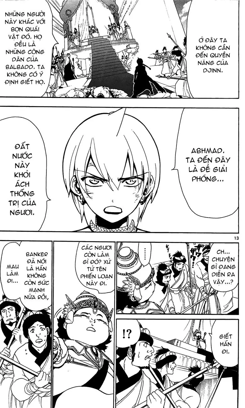 Magi: Bậc Thầy Pháp Thuật Chapter 60 - Trang 14