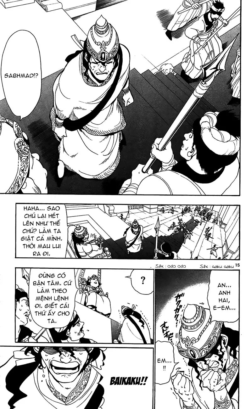 Magi: Bậc Thầy Pháp Thuật Chapter 60 - Trang 16