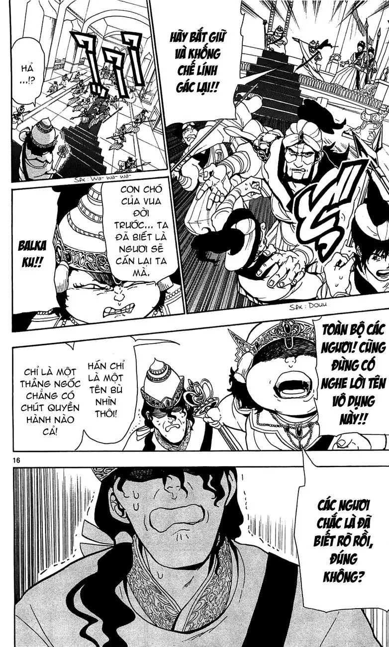 Magi: Bậc Thầy Pháp Thuật Chapter 60 - Trang 17