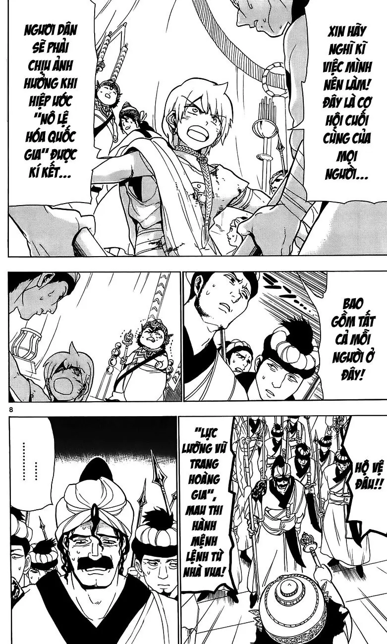 Magi: Bậc Thầy Pháp Thuật Chapter 61 - Trang 10