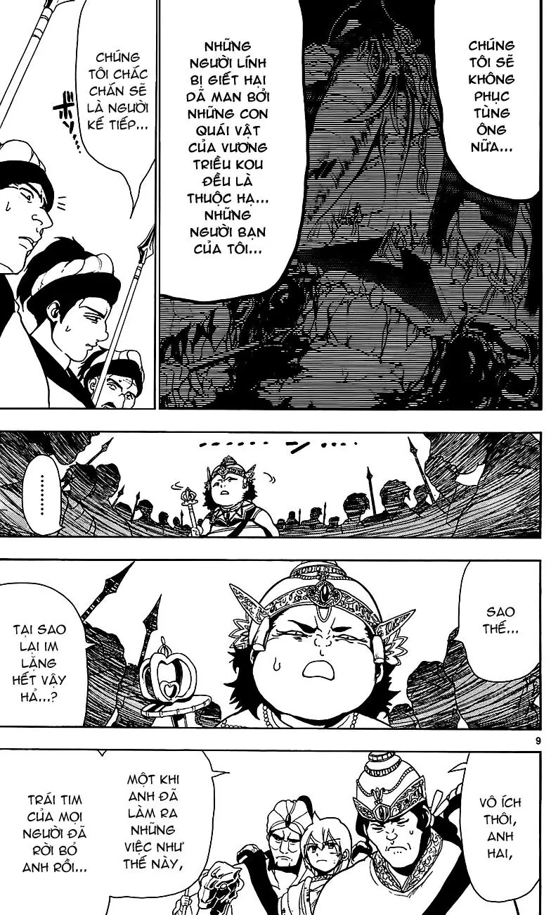 Magi: Bậc Thầy Pháp Thuật Chapter 61 - Trang 11