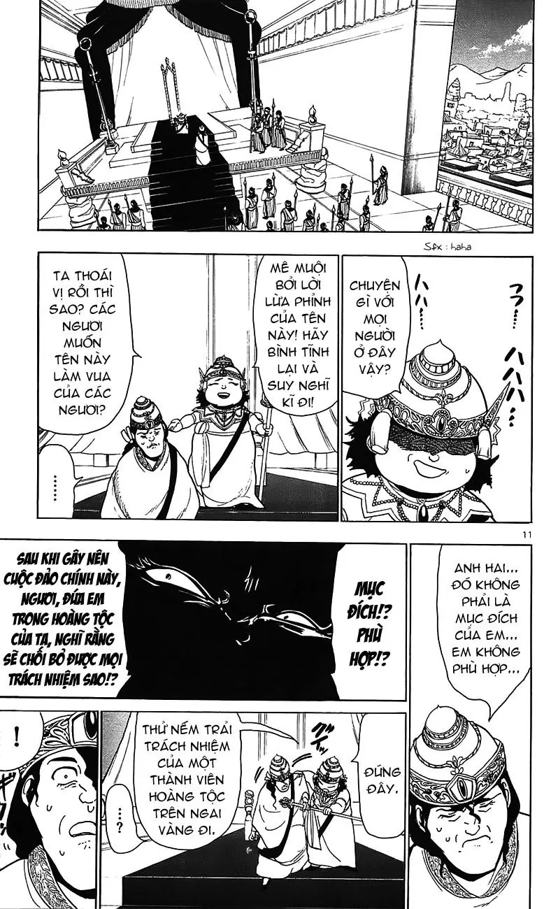 Magi: Bậc Thầy Pháp Thuật Chapter 61 - Trang 13