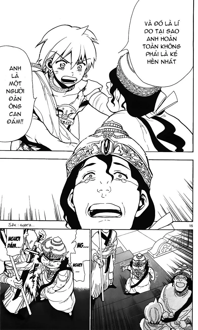 Magi: Bậc Thầy Pháp Thuật Chapter 61 - Trang 17