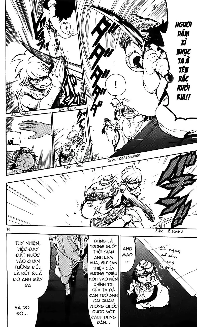 Magi: Bậc Thầy Pháp Thuật Chapter 61 - Trang 18