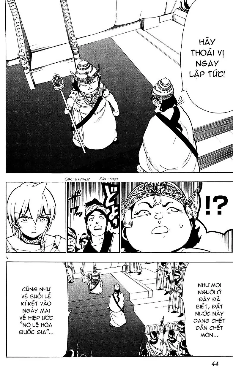 Magi: Bậc Thầy Pháp Thuật Chapter 61 - Trang 8