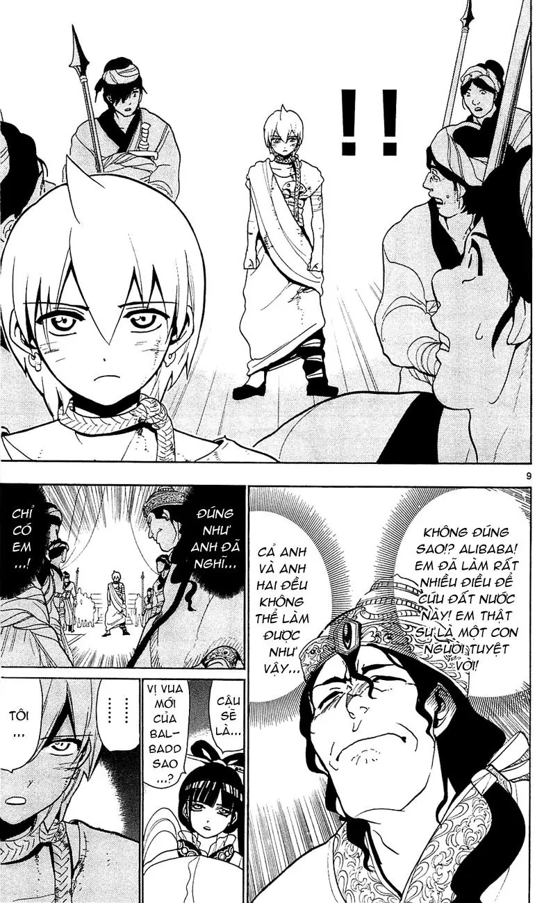 Magi: Bậc Thầy Pháp Thuật Chapter 62 - Trang 11