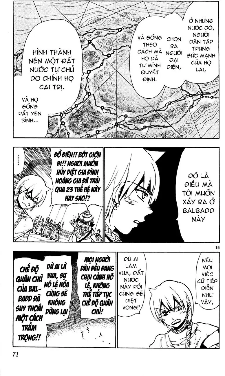 Magi: Bậc Thầy Pháp Thuật Chapter 62 - Trang 17