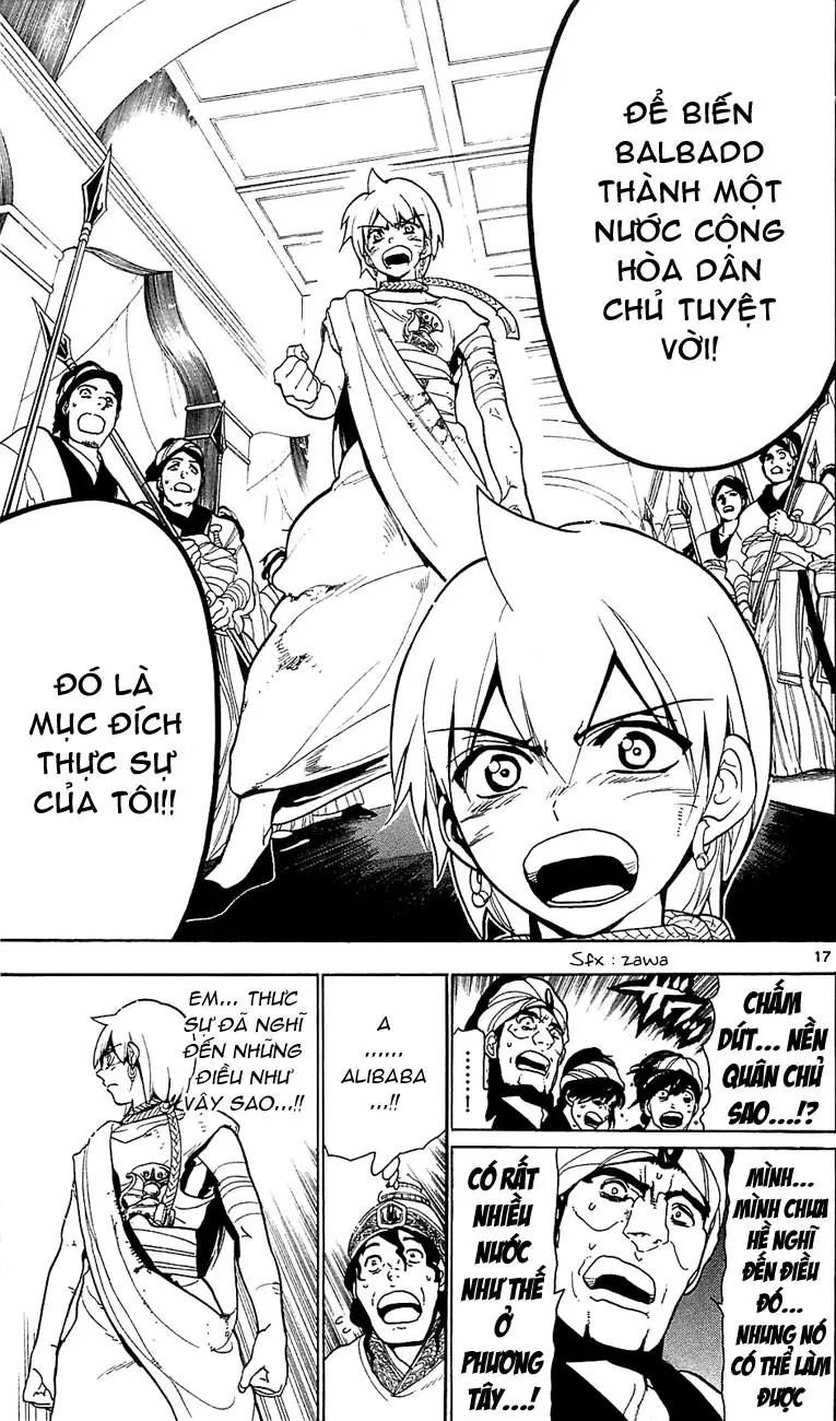 Magi: Bậc Thầy Pháp Thuật Chapter 62 - Trang 19