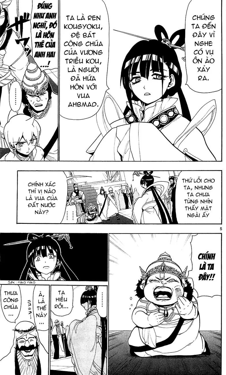 Magi: Bậc Thầy Pháp Thuật Chapter 62 - Trang 7