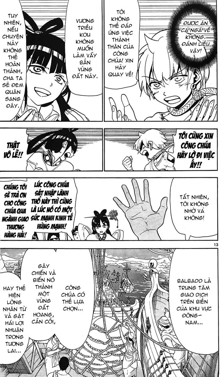 Magi: Bậc Thầy Pháp Thuật Chapter 63 - Trang 16