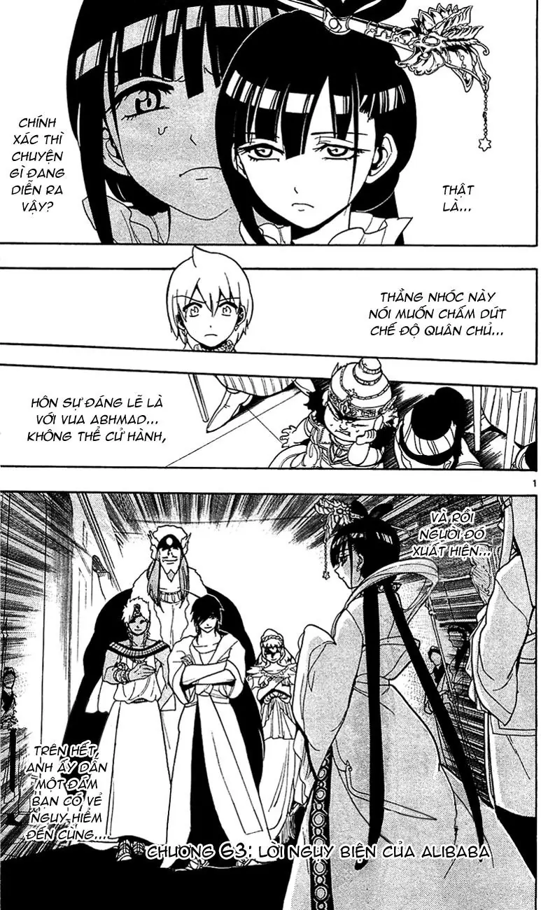 Magi: Bậc Thầy Pháp Thuật Chapter 63 - Trang 3