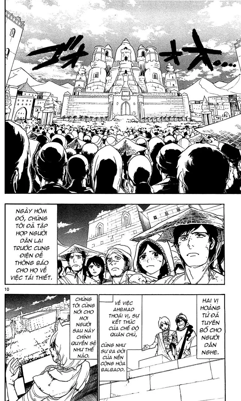 Magi: Bậc Thầy Pháp Thuật Chapter 64 - Trang 12