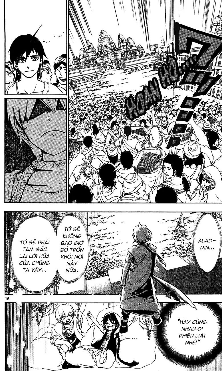 Magi: Bậc Thầy Pháp Thuật Chapter 64 - Trang 17