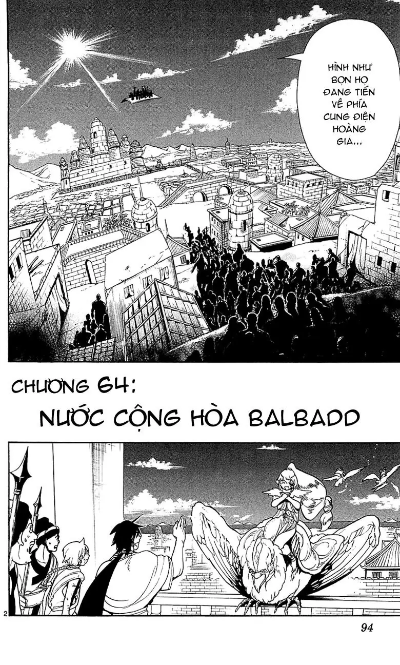 Magi: Bậc Thầy Pháp Thuật Chapter 64 - Trang 4