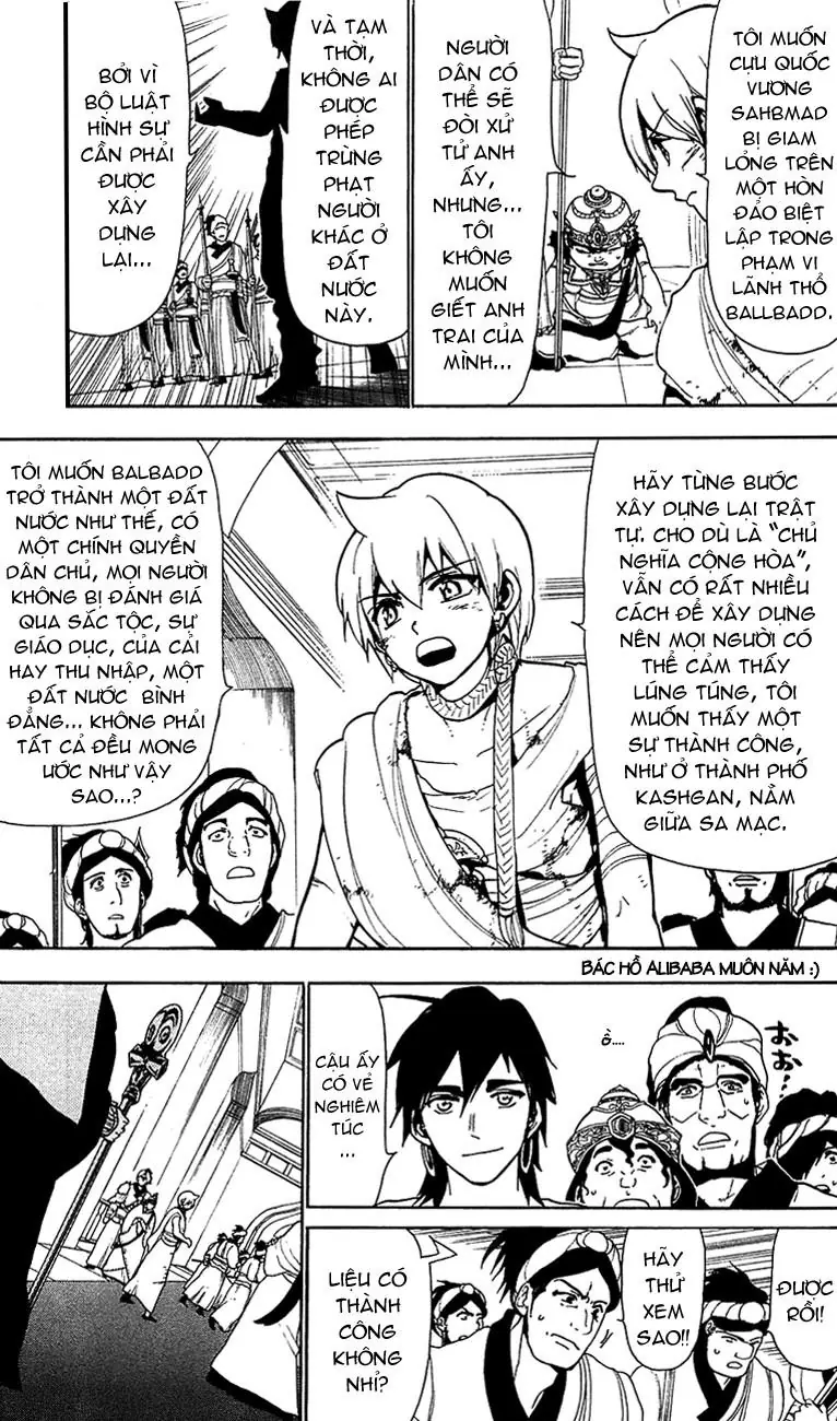Magi: Bậc Thầy Pháp Thuật Chapter 64 - Trang 7