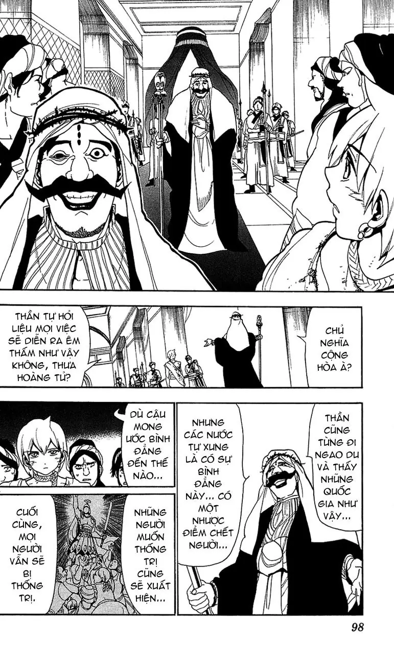 Magi: Bậc Thầy Pháp Thuật Chapter 64 - Trang 8