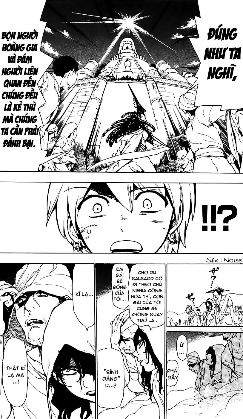 Magi: Bậc Thầy Pháp Thuật Chapter 65 - Trang 16