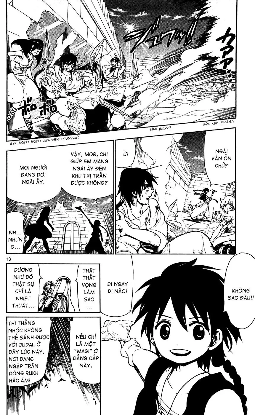 Magi: Bậc Thầy Pháp Thuật Chapter 72 - Trang 12
