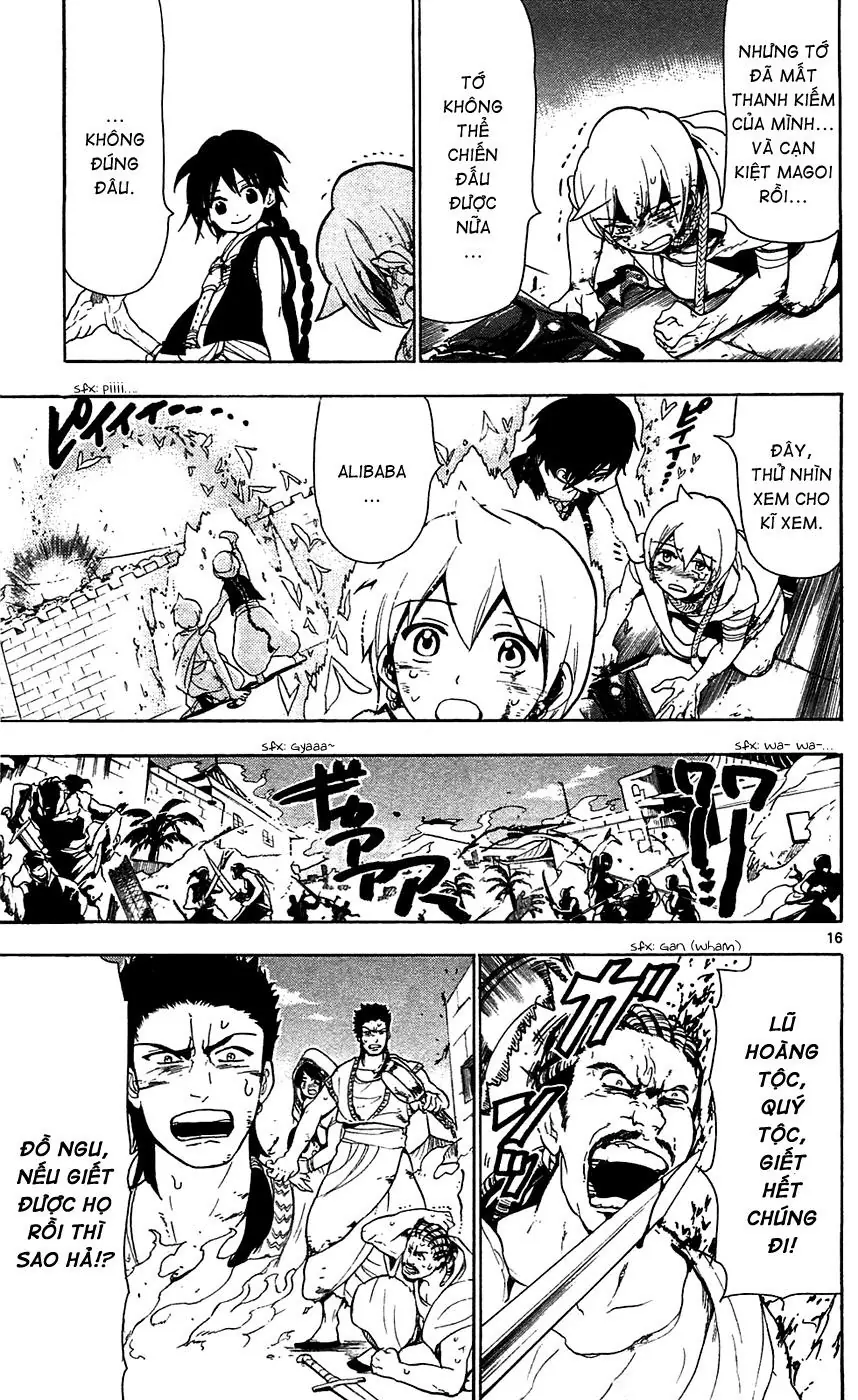 Magi: Bậc Thầy Pháp Thuật Chapter 72 - Trang 15