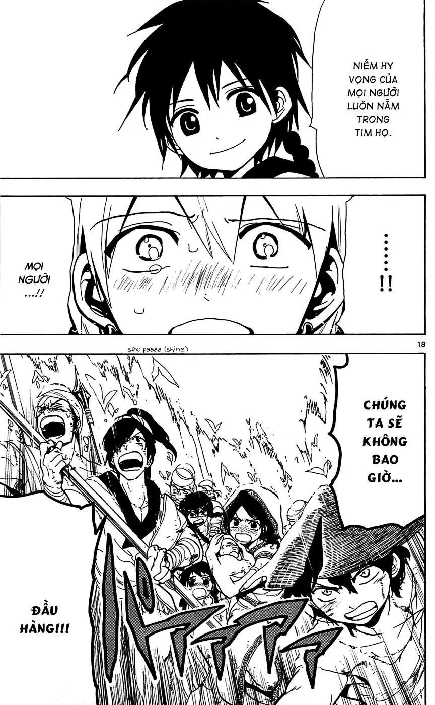 Magi: Bậc Thầy Pháp Thuật Chapter 72 - Trang 17