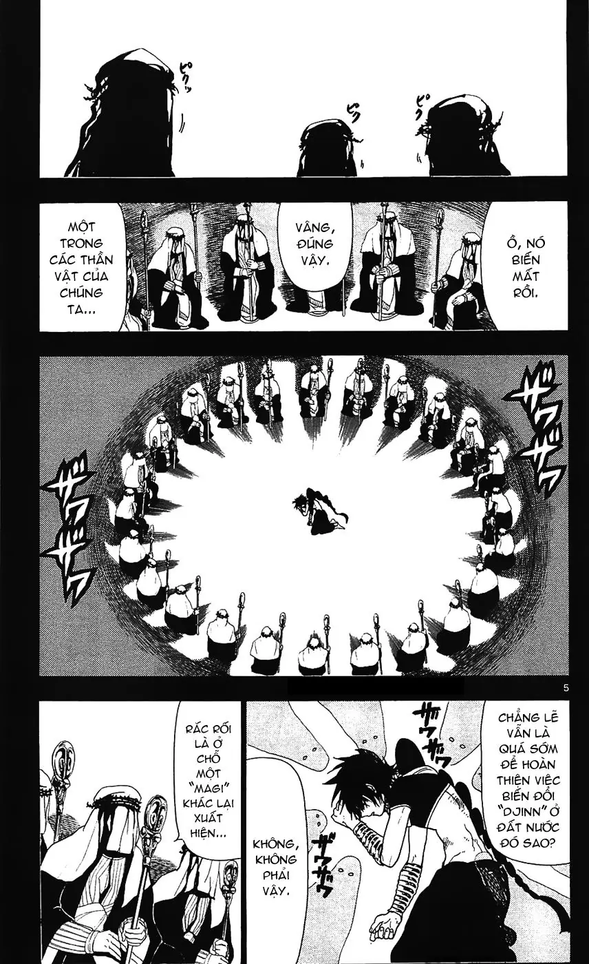 Magi: Bậc Thầy Pháp Thuật Chapter 76 - Trang 5