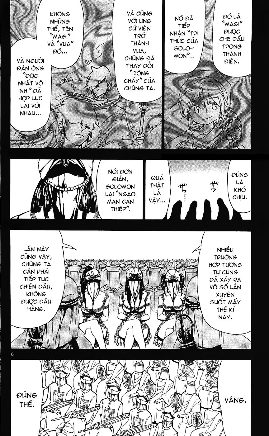 Magi: Bậc Thầy Pháp Thuật Chapter 76 - Trang 6