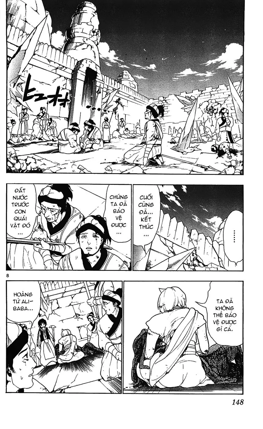 Magi: Bậc Thầy Pháp Thuật Chapter 76 - Trang 8